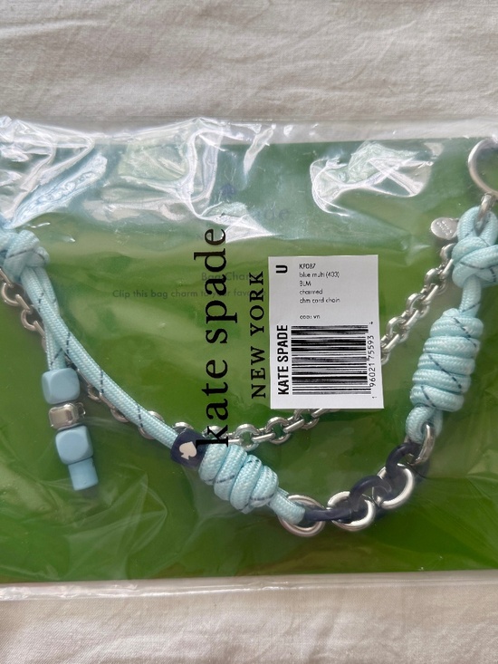 kate spade Accessories - Kate Spade Charm Corded Rope Chain